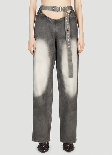 Belt Arc Jeans Y/Project Belt Arc Jeans Grey ypr0252012