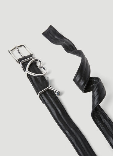 Wire Y Heart Belt Y/Project Wire Y Heart Belt Black ypr0252034