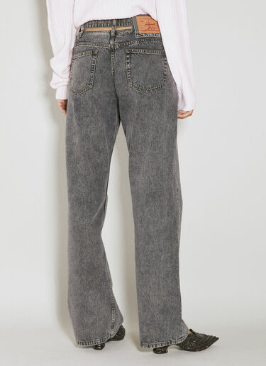 Evergreen Y Belt Jeans Y/Project Evergreen Y Belt Jeans Black ypr0254009