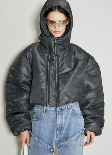 Y/Project Double Collar Puffer Jacket Grey ypr0254010
