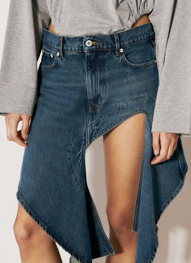 Evergreen Cut-Out Denim Skirt Y/Project Evergreen Cut-Out Denim Skirt Blue ypr0255007