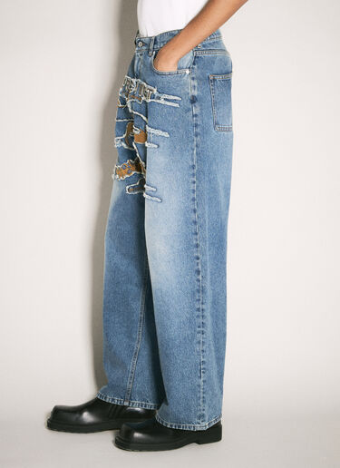 Evergreen Paris' Best Patch Jeans Y/Project Evergreen Paris' Best Patch Jeans Blue ypr0358007