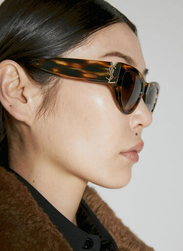 Saint Laurent SL M94 猫眼形太阳镜 棕色 yss0253010