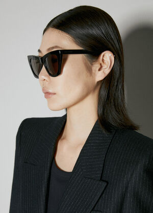 Saint Laurent New Wave 214 Kate Sunglasses Black yss0253013
