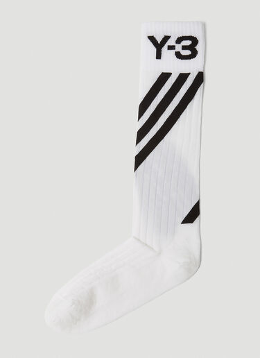 Three Stripe 袜子 Y-3 Three Stripe 袜子 白 yyy0147038