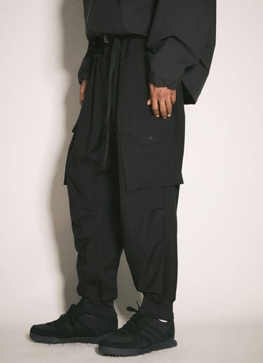 ツイルカーゴパンツ Y-3 ツイルカーゴパンツ ブラック yyy0158007