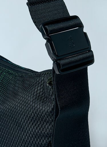 Y-3 Logo Print Crossbody Bag Black yyy0160013
