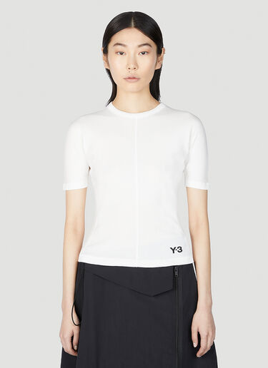 修身 T 恤 Y-3 修身 T 恤 白色 yyy0252002