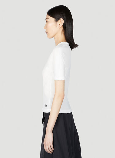 Y-3 修身 T 恤 白色 yyy0252002
