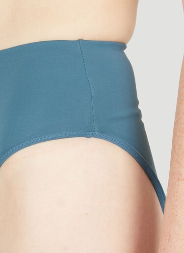 90s High Waisted Bikini Bottoms Ziah 90s High Waisted Bikini Bottoms Blue zia0249009