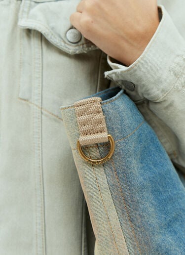 Denim Tote Bag Acne Studios Denim Tote Bag Light Blue acn0353010