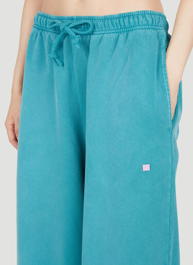 Acne Studios Fleece Track Pants Green acn0353018