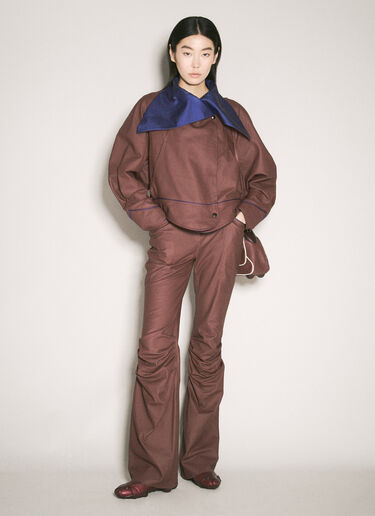 ECCO.Kollektive x Kiko Kostadinov 켄타우로스 숄더백 버건디 atk0358008
