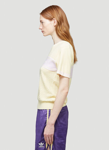 Knitted T-Shirt adidas by Wales Bonner Knitted T-Shirt Yellow awb0344001
