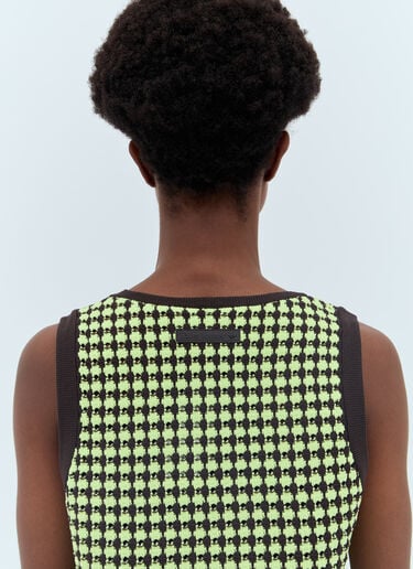 かぎ針編みベスト adidas by Wales Bonner かぎ針編みベスト グリーン awb0357012