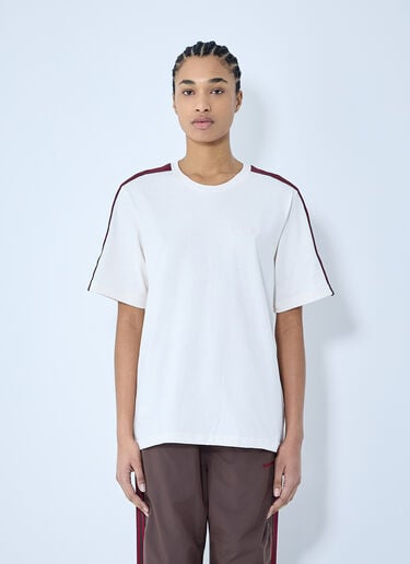 adidas by Wales Bonner 로고 모티프 티셔츠  베이지 awb0359021