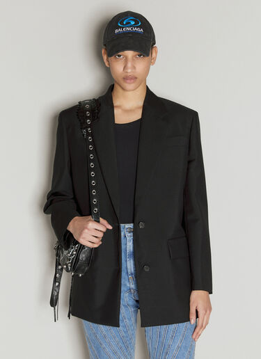 서퍼 베이스볼 캡 Balenciaga 서퍼 베이스볼 캡 블랙 bal0355004
