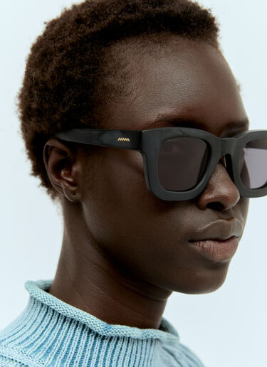 Brain Dead Elia Matte Sunglasses Black bds0356004