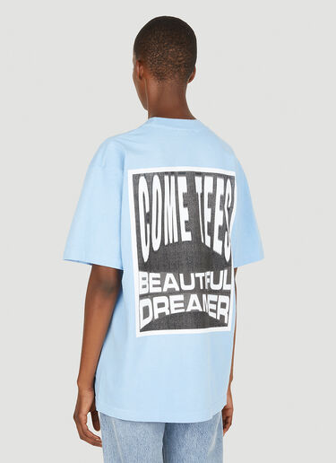 Most Powerful Raver T恤 Come Tees Most Powerful Raver T恤 浅蓝 com0349004