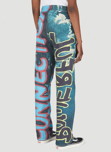 Powerful Connection Cloud Jeans DRx x STEFAN MEIER x LN-CC Powerful Connection Cloud Jeans Blue drs0350010