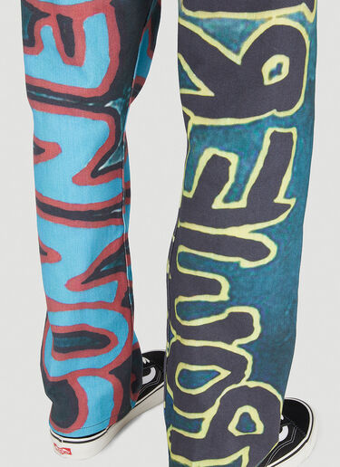 Powerful Connection Cloud Jeans DRx x STEFAN MEIER x LN-CC Powerful Connection Cloud Jeans Blue drs0350010