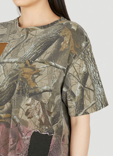 Patchwork Military T-Shirt DRx FARMAxY FOR LN-CC Patchwork Military T-Shirt Grey drx0348005