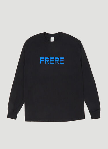 Frere Print Long Sleeve T-Shirt Frere Frere Print Long Sleeve T-Shirt Black fre0335002