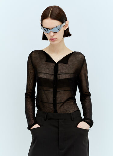 x Maison Margiela MM103 01 Sunglasses Gentle Monster x Maison Margiela MM103 01 Sunglasses Black gtm0356003
