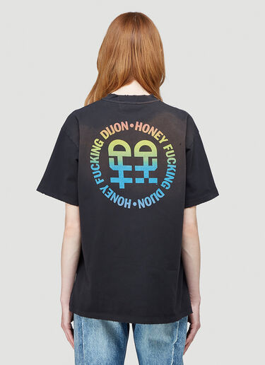 Logo T-Shirt Honey Fucking Dijon Logo T-Shirt Black hdj0344012