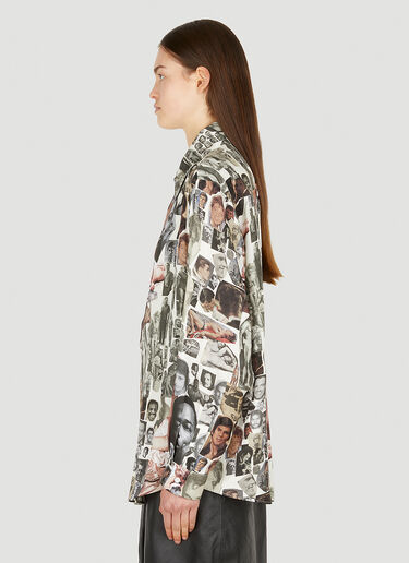 x Tom of Finland Graphic Print Shirt Honey Fucking Dijon x Tom of Finland Graphic Print Shirt White hdj0350022