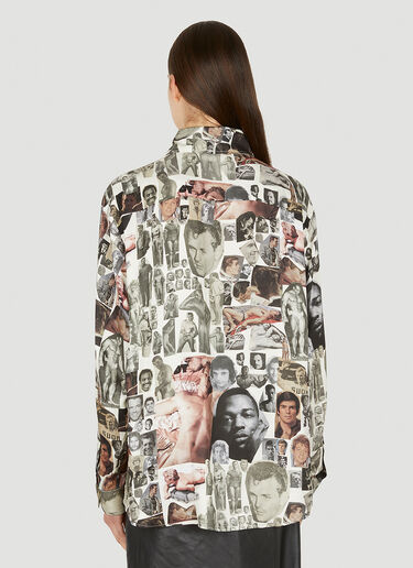 x Tom of Finland Graphic Print Shirt Honey Fucking Dijon x Tom of Finland Graphic Print Shirt White hdj0350022