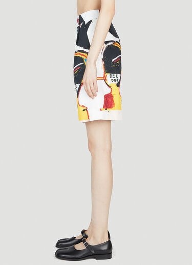 Honey Fucking Dijon Basquiat Shorts White hdj0352018