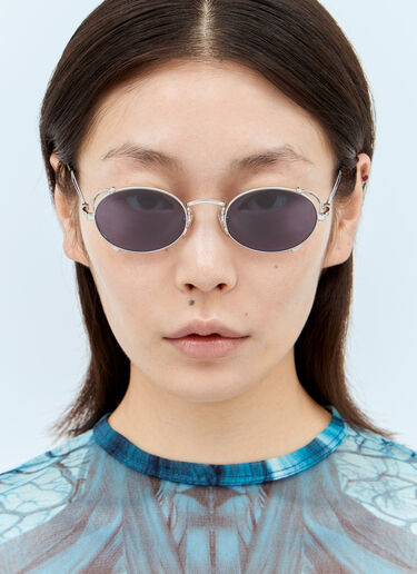 The 55-3175 선글라스 Jean Paul Gaultier The 55-3175 선글라스 실버 jpg0358001