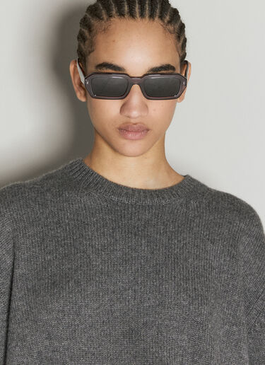 Clear Frame Sunglasses Prada Clear Frame Sunglasses Brown lpr0355003