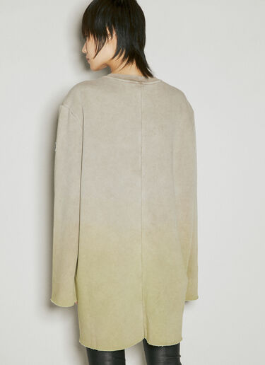 Subhuman Long Sweatshirt Moncler + Rick Owens Subhuman Long Sweatshirt Beige mcs0355011