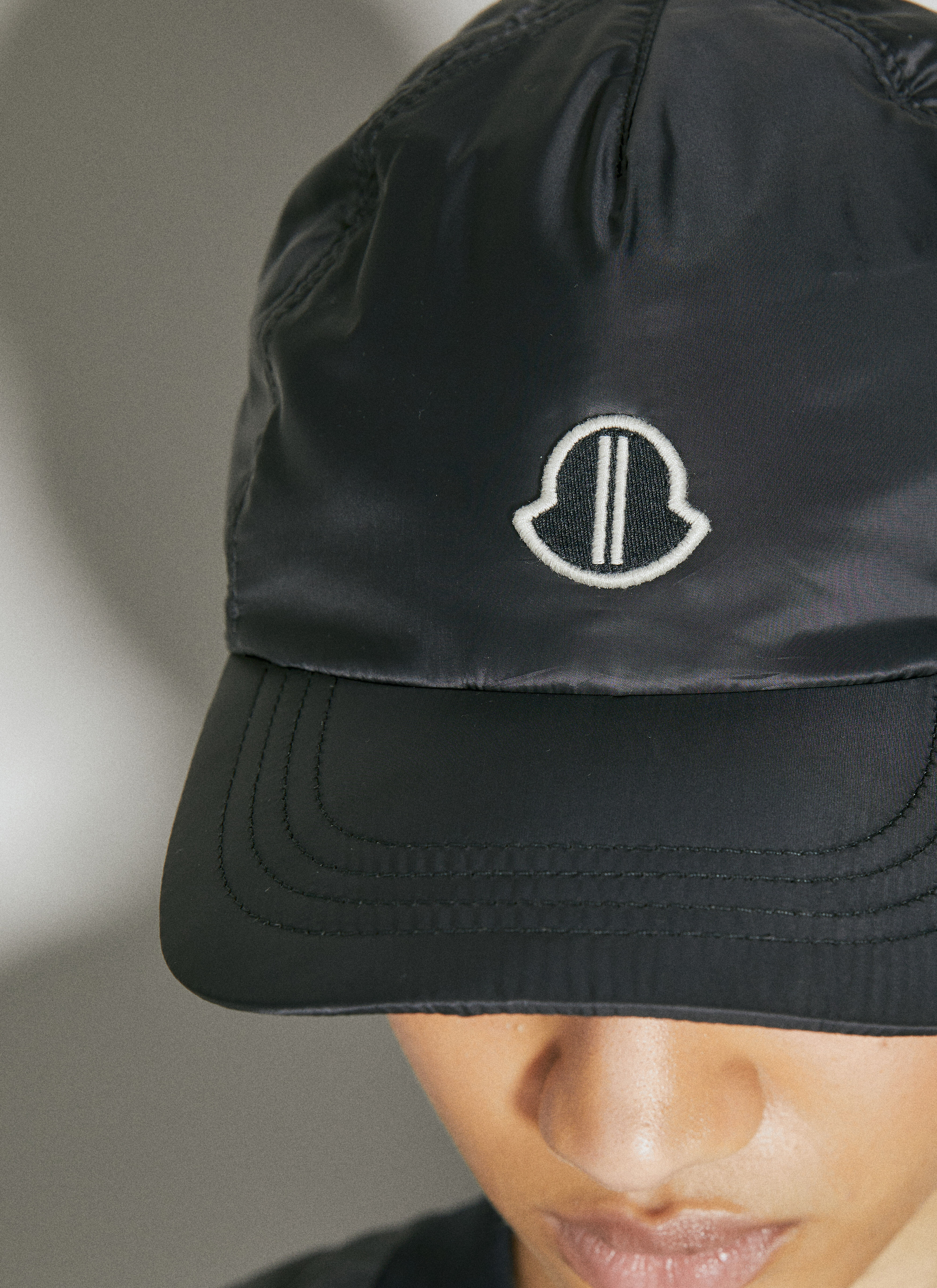 人気定番の Rick + Moncler Owens ベースボール ロゴパッチ レディース 帽子