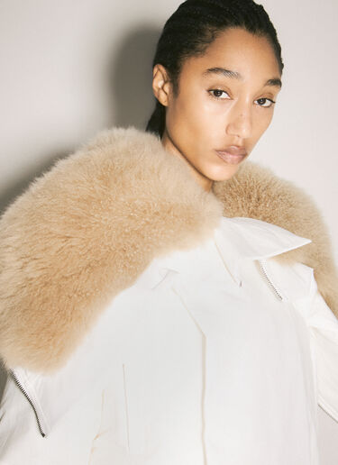 Moncler x Rick Owens 앨리스 파카 화이트 mcs0358006
