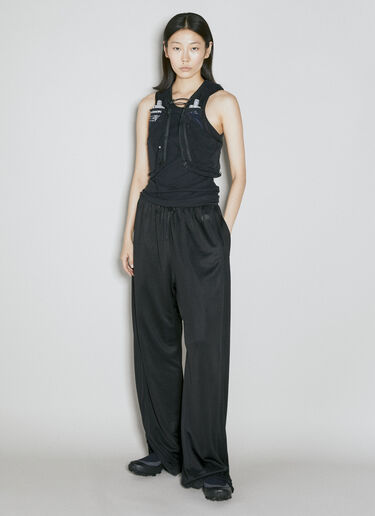ロゴアップリケ入りライクラベスト MM6 Maison Margiela x Salomon ロゴアップリケ入りライクラベスト ブラック mms0354002