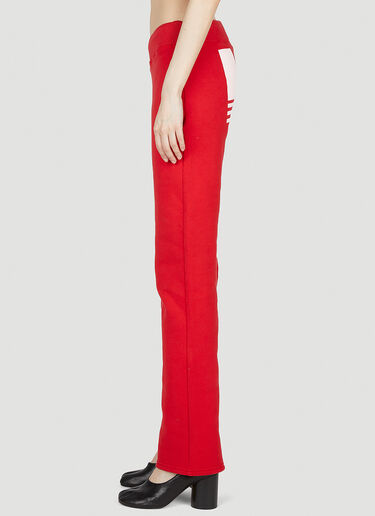 Logo Print Track Pants Mowalola Logo Print Track Pants Red mow0352006