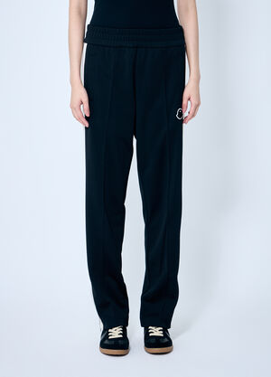 8 Moncler Palm Angels Logo Patch Track Pants Black mpa0359005