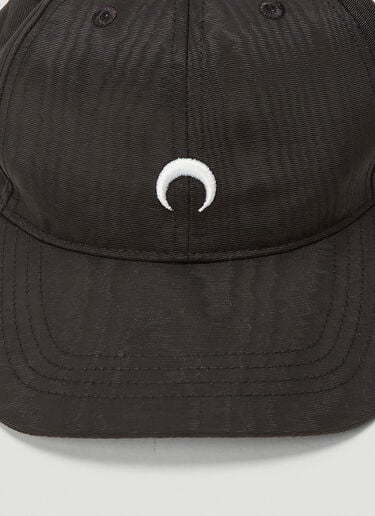 Moiré Baseball Cap Marine Serre Moiré Baseball Cap Black mrs0343010