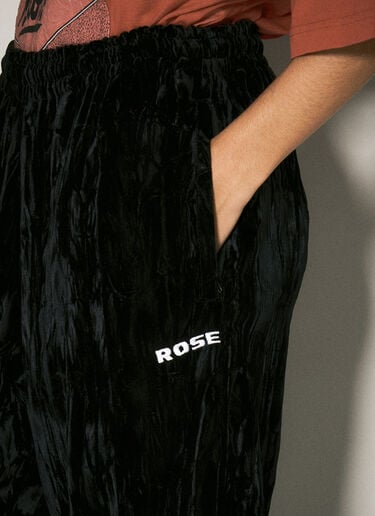 Martine Rose Wide-Leg Track Pants Black mtr0358003