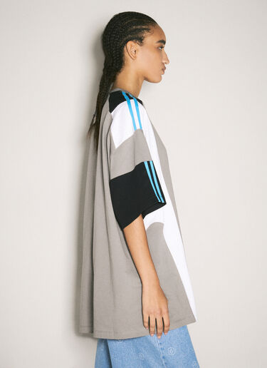 Oversized Panelled T-Shirt Martine Rose Oversized Panelled T-Shirt Grey mtr0358006