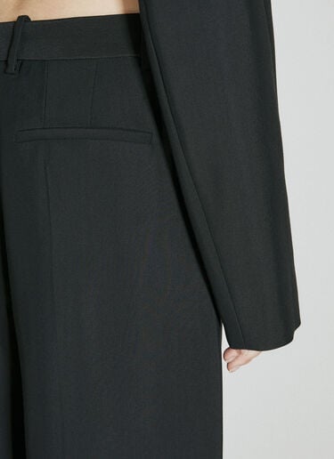 Mugler 컷아웃 테일러드 팬츠 블랙 mug0354001