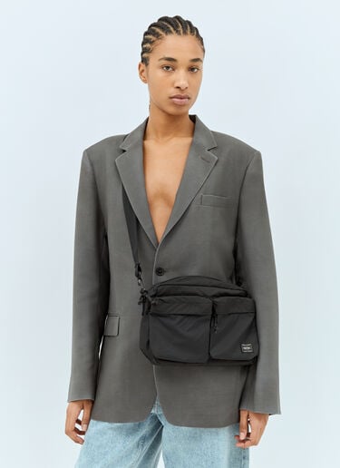 Porter-Yoshida & Co 스몰 포스 숄더백 블랙 por0358002