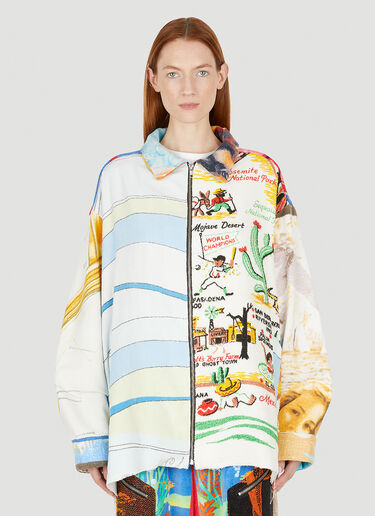 Harrington 拼布夹克 Rave Review Harrington 拼布夹克 蓝 rav0349002
