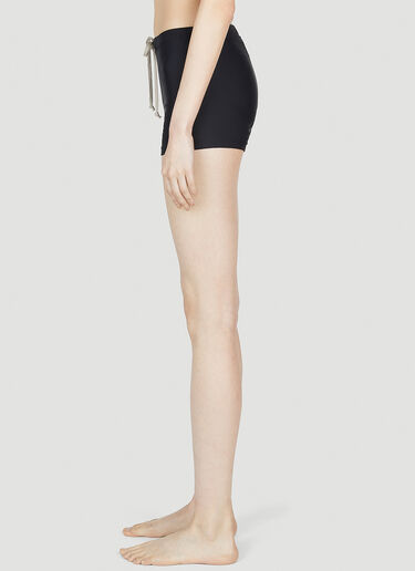 Logo Embroidery Swim Briefs Rick Owens x Champion Logo Embroidery Swim Briefs Black roc0353001