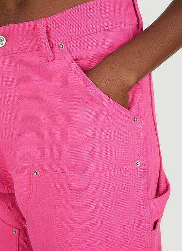 Sky High Farm Workwear 워크웨어 캔버스 팬츠 핑크 skh0350015