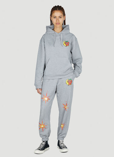 Sky High Farm Workwear Printed Track Pants Grey skh0352009