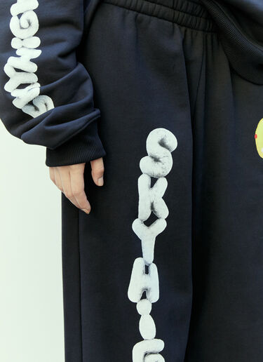图案印花运动裤 Sky High Farm Workwear 图案印花运动裤 黑色 skh0354002